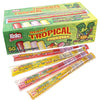 Kisko Giant Tropical Freezies, 50 Count Freeze Pops, 5.5oz Each, Fruit Punch, Pineapple, Guava and Mango Flavored Ice Pops