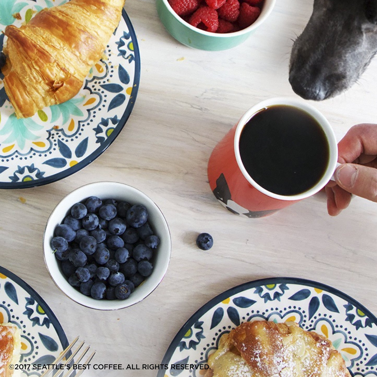 Seattle'S Best Coffee Henry'S Blend Dark Roast Ground, 12 Oz (Pack Of 2) 24 Ounces Total