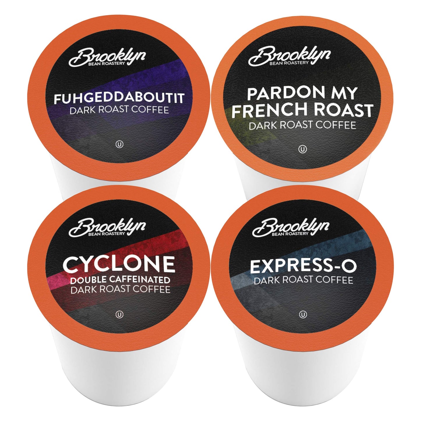 Brooklyn Beans Coffee Pods, Bold Gourmet Variety Pack - Compatible With Keurig 2.0 K Cup Malt-Inspired, 40 Count, Strong And Intense Dark Roast