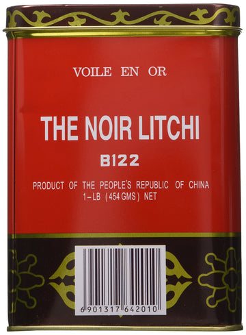 Golden Sail Brand Lichee Black Tea, 1 Lb – Premium Chinese Loose Leaf Tea for a Rich Flavor Experience