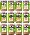 Once Again Organic Crunchy Peanut Butter, 16Oz - Lightly Salted, Unsweetened - Usda Organic, Gluten Free Certified, Vegan, Kosher - Glass Jar - Case Pack Of 12
