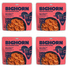 Bighorn Mountain Food Spicy Mexican Birria And Rice - Contains 4 Packs | 8 Servings | 140G Protein | 1,960 Calories - Enhanced Freeze Dried Meals For Backpacking Food - Dehydrated Camping Food For Backpacking Meal - Just Add Water - Great Taste