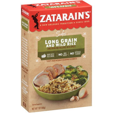 Zatarains Long Grain and Wild Rice, 7 oz Pack of 12, Model 9840