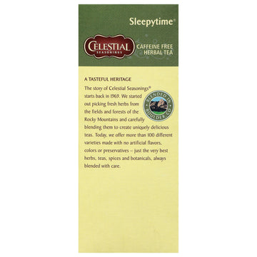 Celestial Seasonings Herbal Tea, Sleepytime, 25 Count (Pack Of 6)
