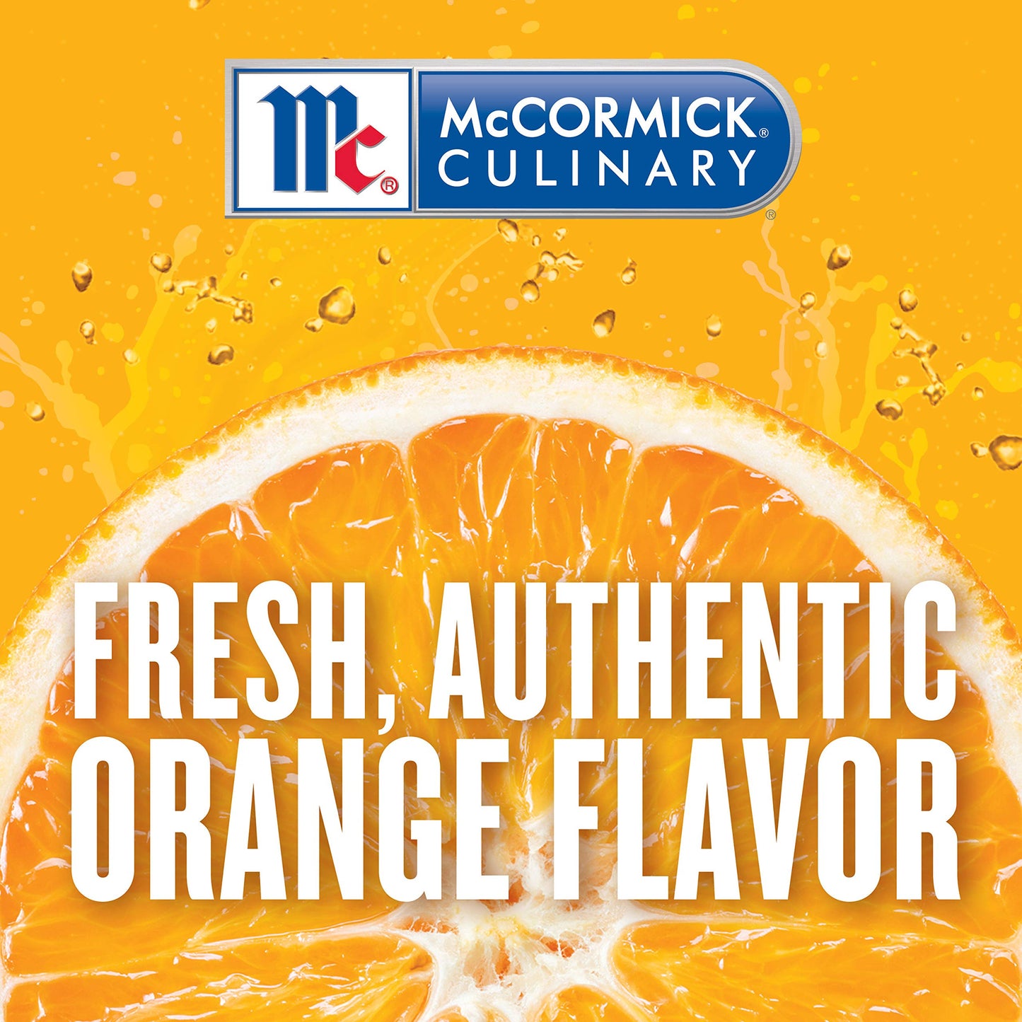 McCormick Culinary Pure Orange Extract, 16 fl oz Bottle, Orange Flavoring for Baking, Model 052100306353