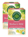 Traditional Medicinals Organic Mothers Milk Herbal Tea Promotes Healthy Lactation (Pack Of 2) - 32 Tea Bags Total