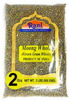 Rani Moong Whole (Ideal For Cooking & Sprouting, Whole Mung Beans With Skin) Lentils Indian 32Oz (2Lbs) 908G ~ All Natural | Gluten Friendly | Non-Gmo | Vegan | Indian Origin