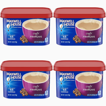 Maxwell House light roast International Cafe Francais Caf , 7.6 Ounce (Pack of 8)