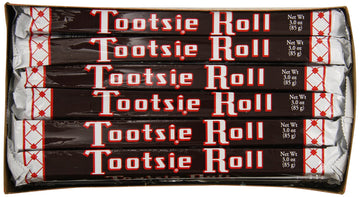 Tootsie Rolls Giant Classic 3.0 Oz. Roll, Nostalgic Candy (Pack Of 24)
