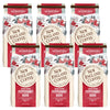 New England Coffee Peppermint Bark Medium Roast Ground Coffee, 11oz Bag (Pack of 6)