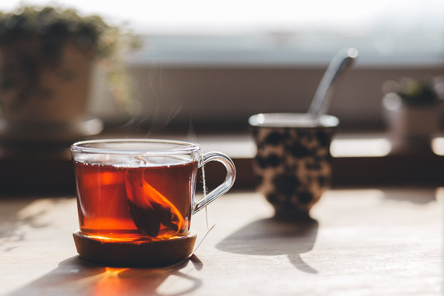 Fire Teas Hot Green Energy Tea - Green Tea, Cinnamon, Saffron, Ginger, Cardamom - Healthy, Caffeinated, Coffee Alternative, Morn