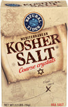 Natural Tides Mediterranean Kosher Salt Coarse Crystals, 2.2 Pound