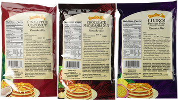 Hawaiian Sun Pancake Mix Assortment 6-ounce (Pack of 3)