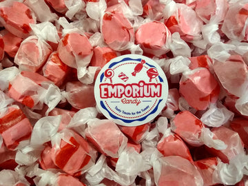 Cinnamon Salt Water Taffy -1.5 Lbs Of Fresh Delicious Individually Wrapped Taffy