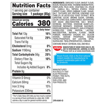 Nissin Cup Noodles Stir Fry Noodles In Sauce, Teriyaki Beef, 3 Ounce (Pack Of 6)