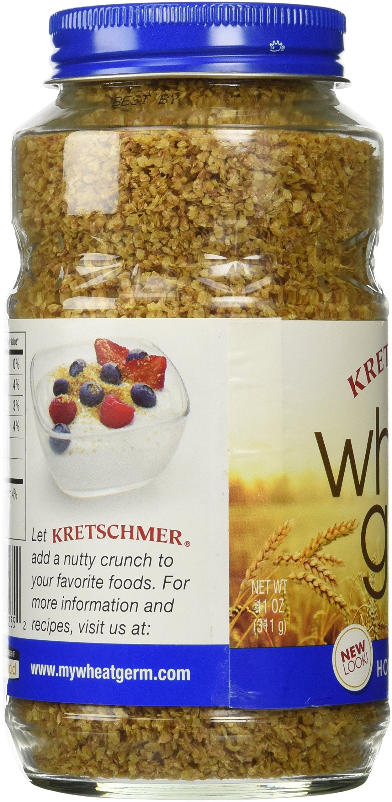 Kretschmer Wheat Germ Honey Crunch, 11 oz (Pack of 1)