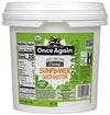 Once Again Organic Creamy Sunflower Butter, 5Lb Pantry Pal (Same As 5 Jars)- Lightly Salted & Sweetened - Peanut Free, Usda Organic, Gluten Free Certified, Vegan, Kosher