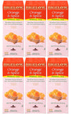 Bigelow Tea Orange & Spice Herbal Tea - 28-Count Boxes, Pack of 6, Caffeine-Free, Foil-Wrapped Bags