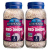 Litehouse Freeze Dried Red Onion, Gluten Free, Vegetarian, Keto, 0.6 Oz, 2-Pack