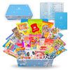 Sakura Box Japanese Snacks & Candy Dagashi Gift Set - 30 Pieces with English Pamphlet