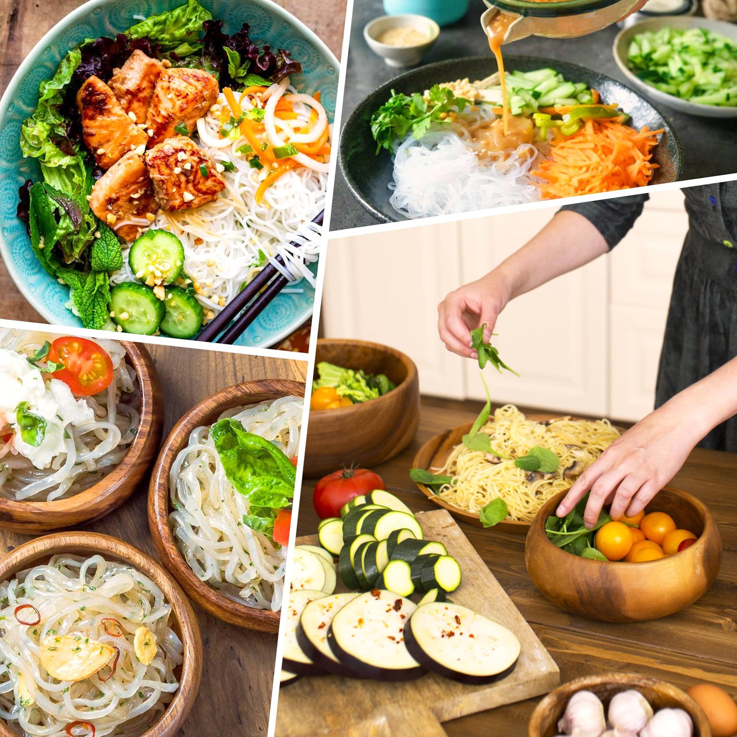 Organic Shirataki Konjac Noodles Low Calorie - 6 Pack Shirataki Noodles, Healthy Diet, Low Carb, Keto & Paleo Friendly, Vegan, G