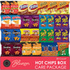 Hot Chips Snacks Variety Pack for Adults - Fiery Spicy Snack Bag Care Package - Gift Box Bulk Assortment (30 pack)