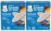 Gerber Snack For Baby Teethers, Mango Raspberry, Gentle Teething Wafers Flavored With Real Fruits, 12 Individually Wrapped 2-Pac