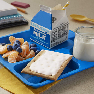 Pop-Tarts Breakfast Toaster Pastries, Whole Grain Frosted Brown Sugar Cinnamon Flavored, Bulk Size, 72 Count (Pack Of 12, 21.1 O