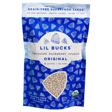Lil Bucks Sprouted Buckwheat Groats Raw Organic, Grain-Free Granola (Original, 1 Pack)