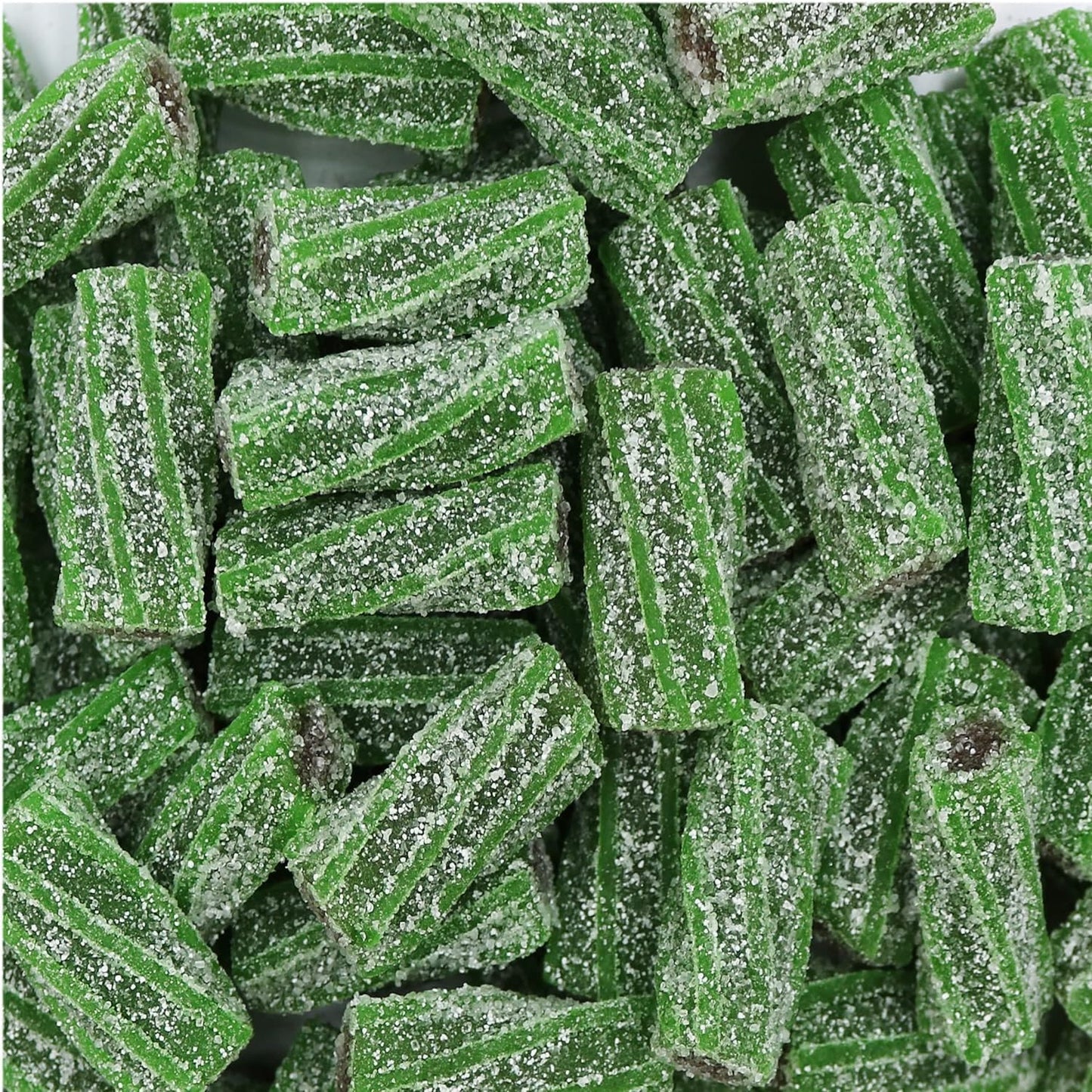 Firstchoicecandy Sour Licorice Twist Bites, Twisteroos Pectin Filled Sour Bites (2.2 Pound, Watermelon)