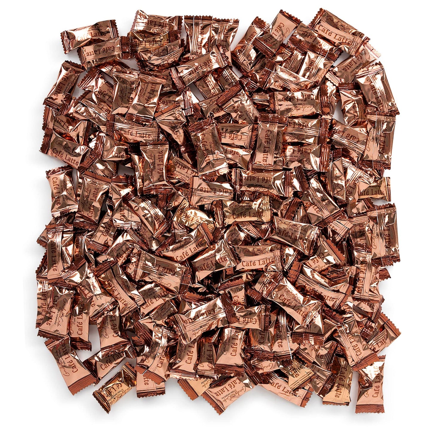 Candy Shop Coffee Candy, Cafe Latte Candy, Rich and Creamy Gourmet Hard Candy, Authentic Brazilian Coffee Flavor, Individually W
