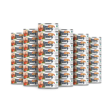 Van Camp's Seafood Solid Light Yellowfin Tuna in Water, 5 oz. Can (Pack of 48), Wild Caught Canned Tuna