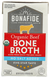 BONAFIDE PROVISIONS Organic No Salt Added Beef Bone Broth, 16.9 OZ