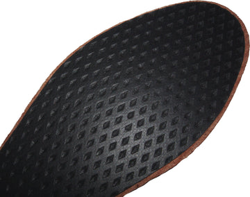 Shoeslulu Magic Absorbent Ultra Thin Handcrafted Lambskin Leather Insoles With Breathable Activated Carbon Bottom (Us Women 5-5.