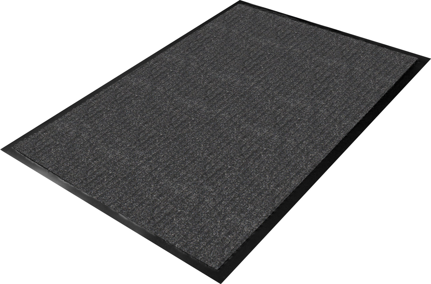 Guardian Golden Series Dual-Rib Indoor Wiper Floor Mat, Vinyl/Polypropylene, 3'X10', Charcoal (64031030)