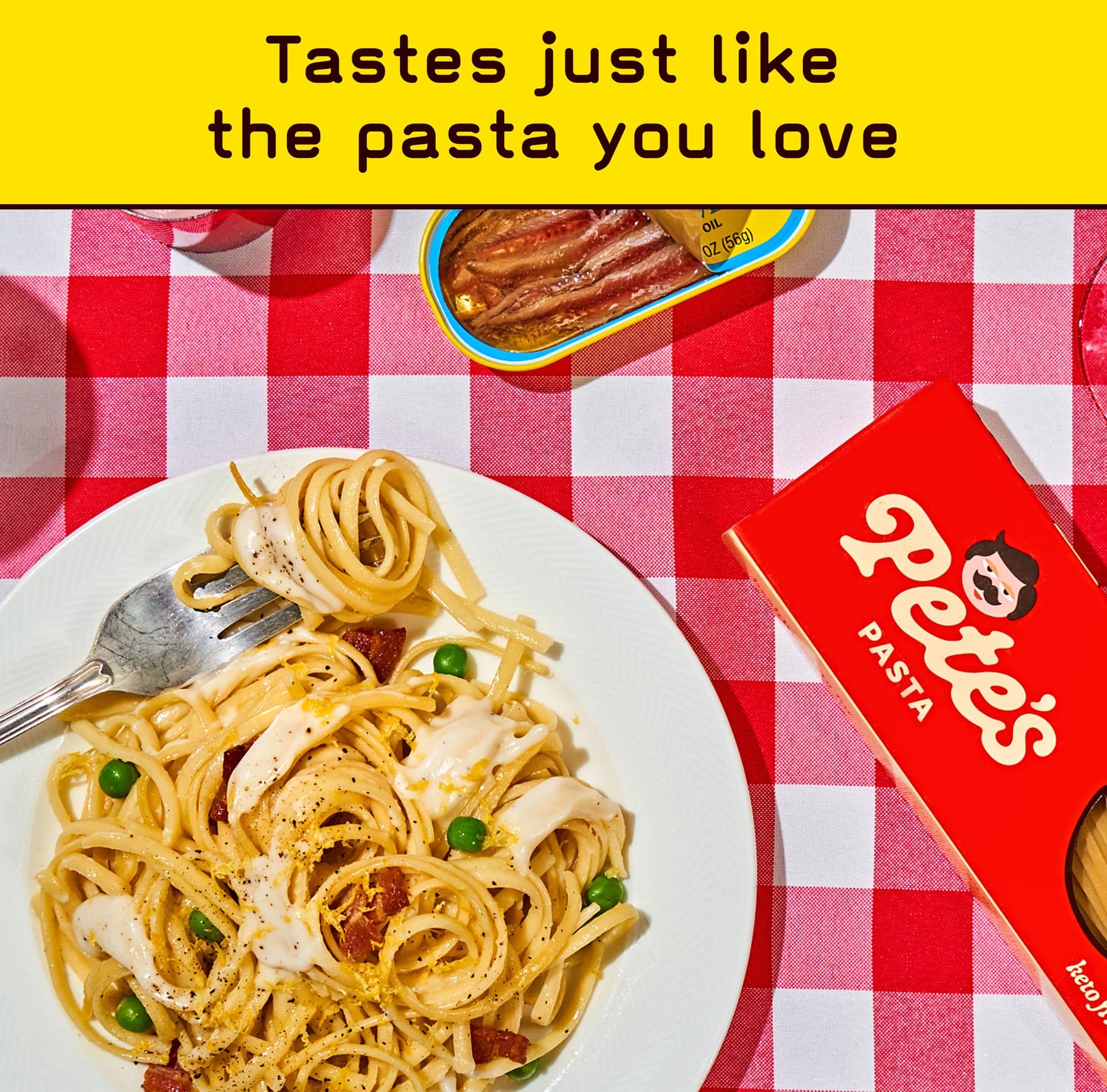 Pete'S Pasta 3 Pack Linguine Noodles Pasta 8Oz - 7G Low Carb Pasta - 17G High Protein Pasta - Authentic Italian Keto Pasta Noodl