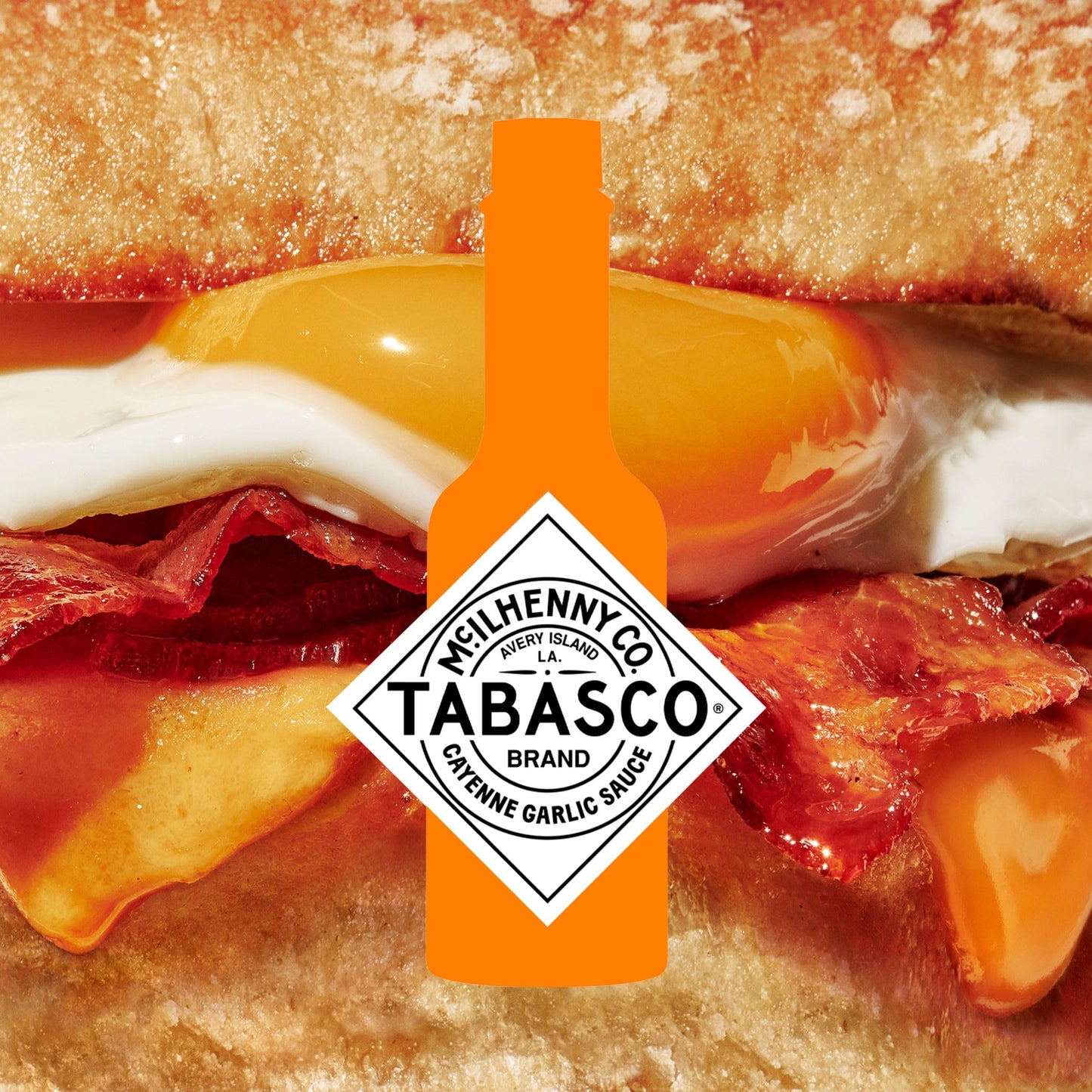 Tabasco Brand Cayenne Garlic Pepper Sauce, Mild Hot Sauce, Glass Bottle, Smoky & Zesty Blend With Savory Garlic, Bold Flavor, Gr