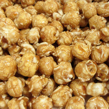 Its Delish Gourmet Cinnamon Caramel Popcorn by Its Delish, 16 OZ Jumbo Container - Caramel Corn Air Popped Sweet & Crunchy Glaz