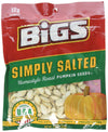 Bigs Simply Salted Pumpkin Seeds Home - style Roast , 5 Ounce - 12 per case