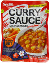 S&B Curry Sauce with Vegetables Medium Hot,7.4 Ounce (Pack of 10)