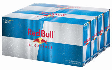 Red Bull Sugar Free Energy Drink, 80mg Caffeine, Taurine & B Vitamins, 8.4 Fl Oz, Pack of 24 (2x12 Cans)