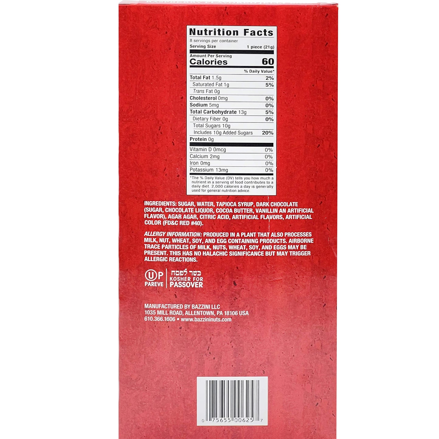 Hldy Pass Dchoc Rasp Jll ( 12 X 6 Oz )