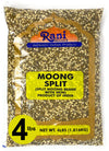 Rani Moong Split (Split Mung Beans With Skin) Lentils Indian 64Oz (4Lbs) 1.81Kg Bulk ~ All Natural | Gluten Friendly | Non-Gmo | Vegan | Indian Origin