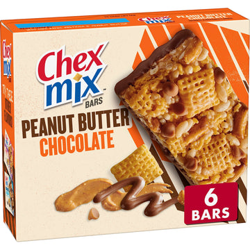Chex Mix Peanut Butter Chocolate Treat Bar, 6 Bars