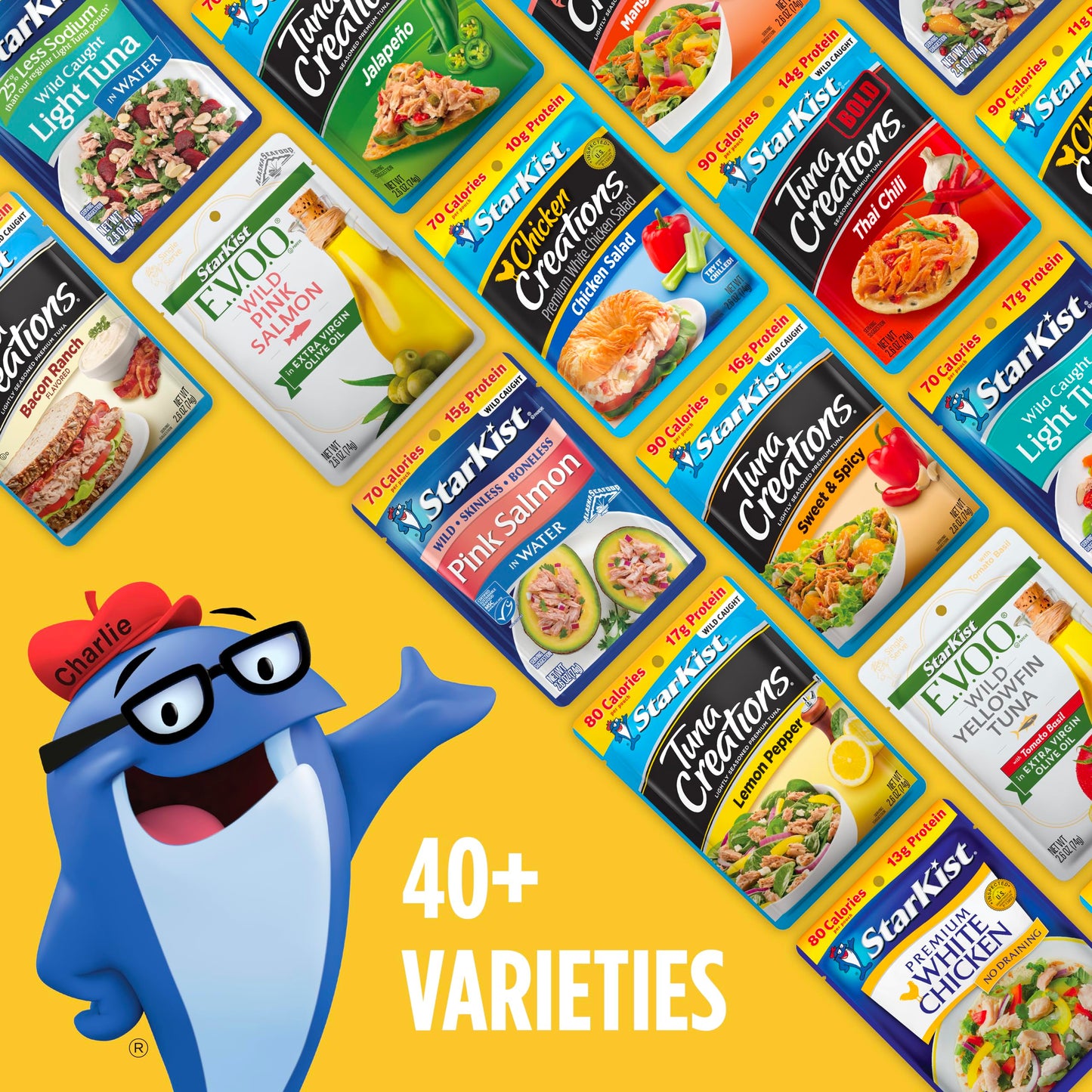 Starkist Premium White Chicken, 5 Oz Pouch (Pack Of 12)