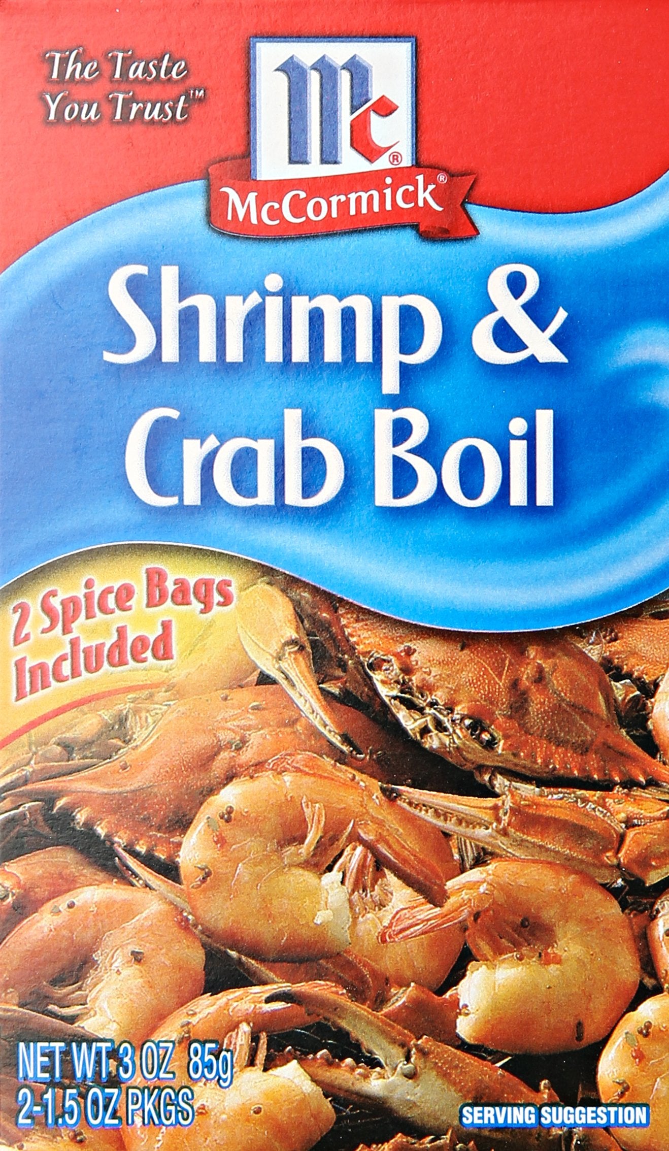 McCormick Shrimp and Crab Boil Seasoning, 3 oz