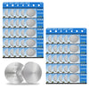 Wanzelonyo Cr2450 Battery Bulk Cr2450 3V Lithium Coin Cell 600Mah 50 Count