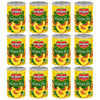Del Monte Canned Sliced Freestone Peaches in Heavy Syrup 15.25 oz Can (Pack of 12)