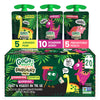 Gogo Squeez Fruit & Veggiez Variety Pack, Jurassic Pear, Roarrrr Berry & Prehistoric Peach, 3.2 Oz (Pack Of 20), Unsweetened Sna