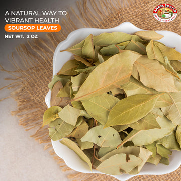 Angel Brand Soursop Leaves - Dried Guanabana Leaves For Herbal Tea, Ideal For Brewing Refreshing And Beneficial Drinks, Natural